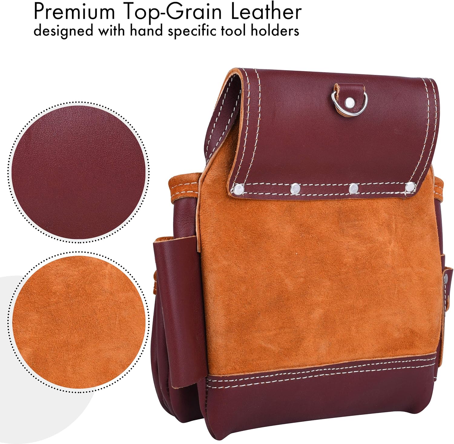 Dead On Tools 11 14-Pocket Electricians Professional Pouch In