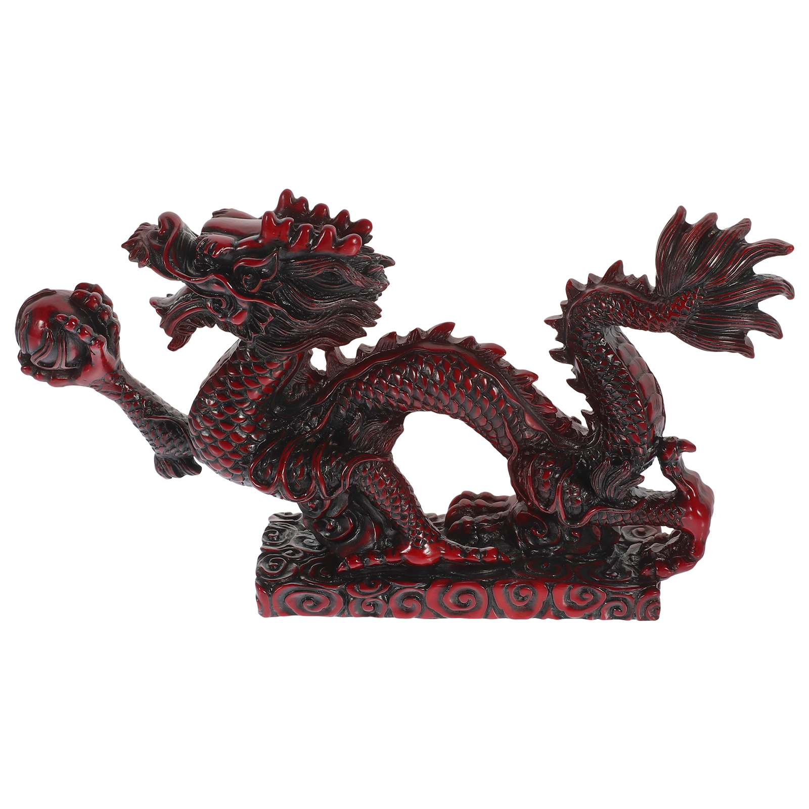 Amazon.com: Kichvoe Resin Chinese Zodiac Dragon Figurine, 9-Inch