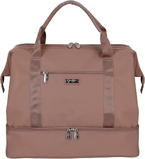 Bolsa de lona Countryside Weekender 100% poliéster con fondo abatible