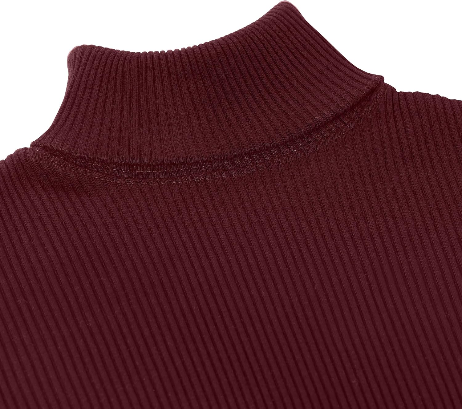 NY Threads Men's Ribbed Turtleneck Slim Fit Pullover Casual Long Sleeves Basic Top - Image 6