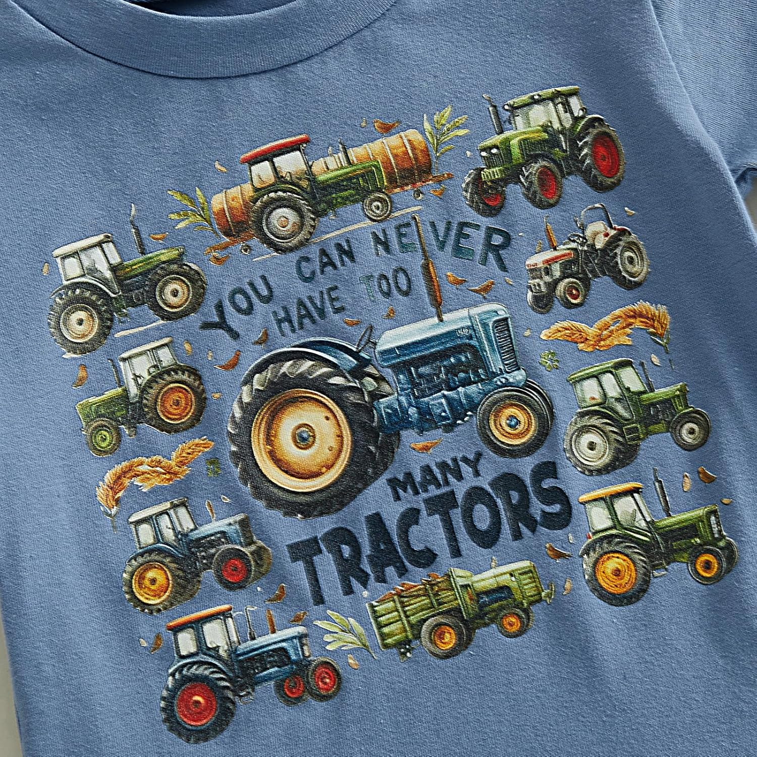 Kupretty Toddler Baby Boy Clothes 12 18 24 Month 2T 3T Summer Outfit Retro Farm Tractor Tee Shirts T-Shirt + Shorts Set - Image 5