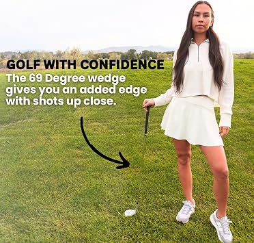 69 Degree Golf Club Wedge, Premium Lob, Flop, Sand Wedge for Men & Women, Pitching Golf Club Wedge