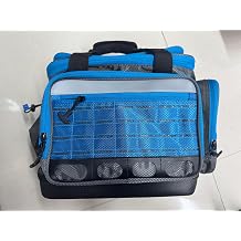 KEXMO Fishing Tackle Bag, Waterproof Tackle Box Bag with Rod Holder for Men