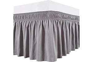 King Dust Ruffle Bed Skirt 18 Inch Drop