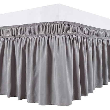King Dust Ruffle Bed Skirt 18 Inch Drop