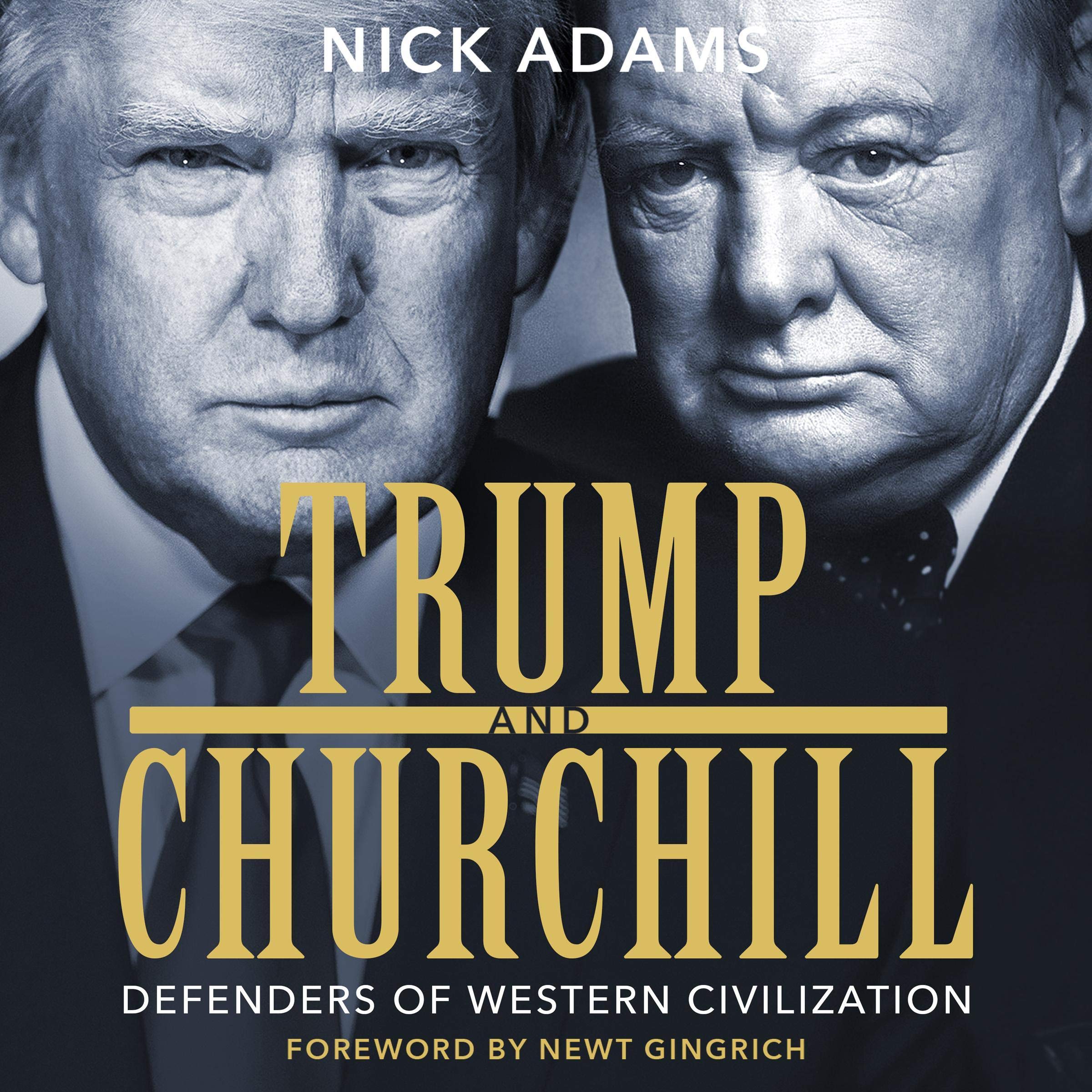 Cover art for Trump and Churchill