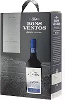 Vinho Tinto Português Quinta de Bons Ventos Regional de Lisboa Bag In Box 3 Litros