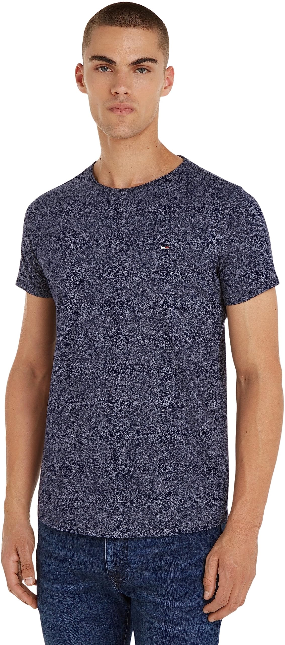Tommy Jeans Herren T-Shirt Kurzarm TJM Slim Rundhalsausschnitt
