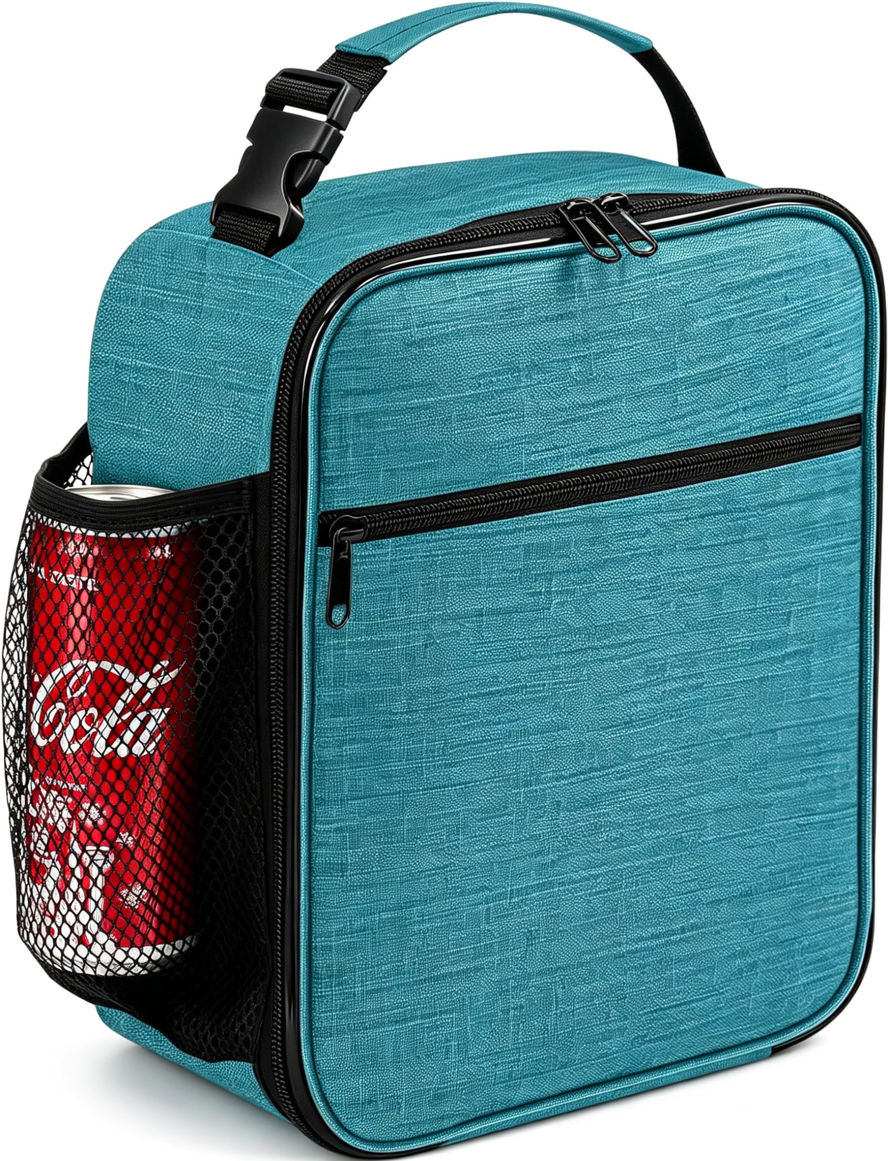 ZM-YOUTOO Lunch Box for Men - Reusable Lunch Bag Men Adult Women- Insulated Small LunchBox (Azure)