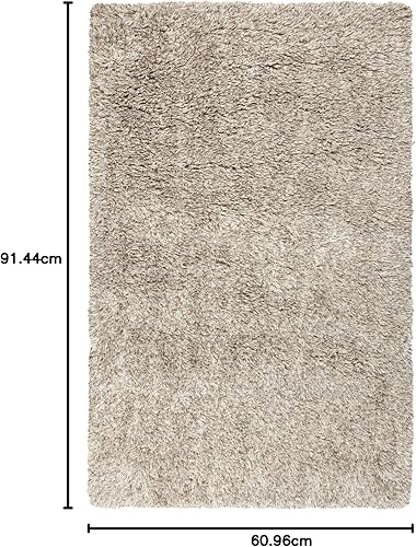 Miniatura 6 de Surya Milan MIL-5001 Shag tejido a mano 80% lana de Nueva Zelanda  20% papiro Pol 2' x 3' Accent Alfombra