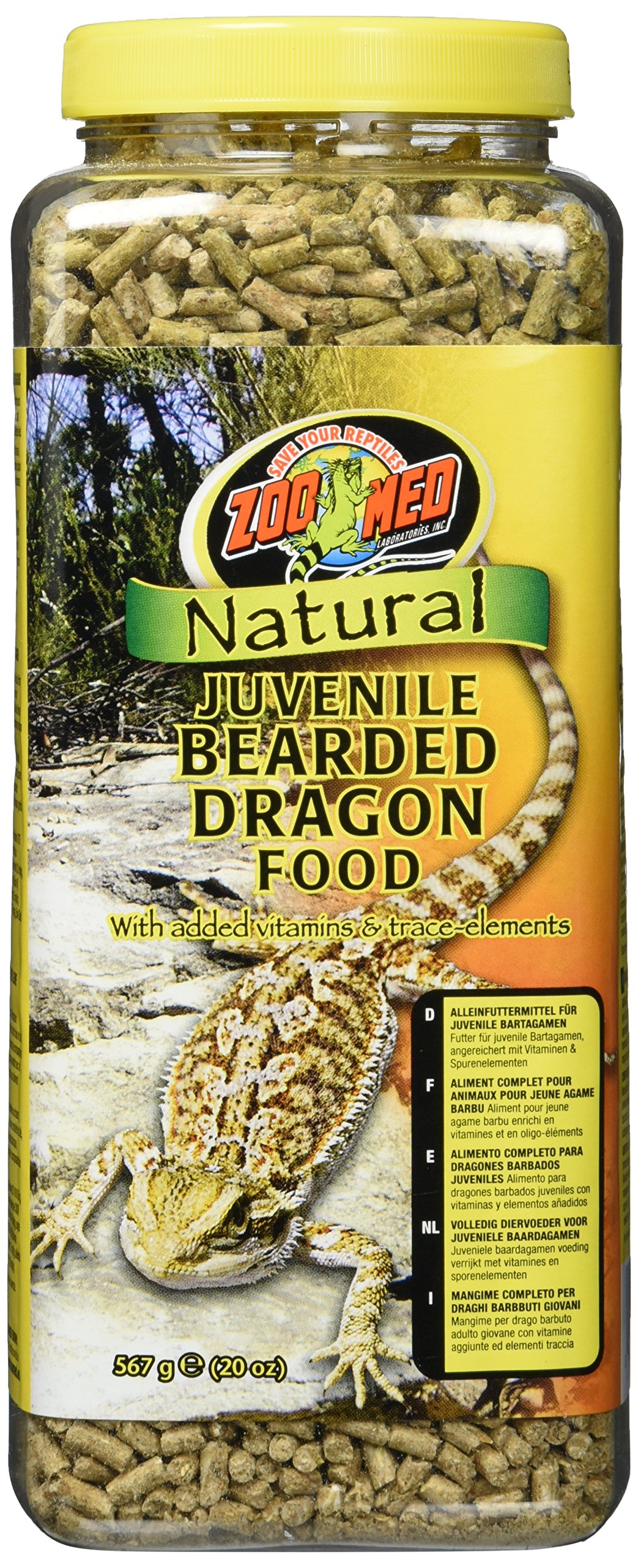 Zoo Med Juvenile Formula Alimentation Naturelle pour Dragon Barbu 567 g