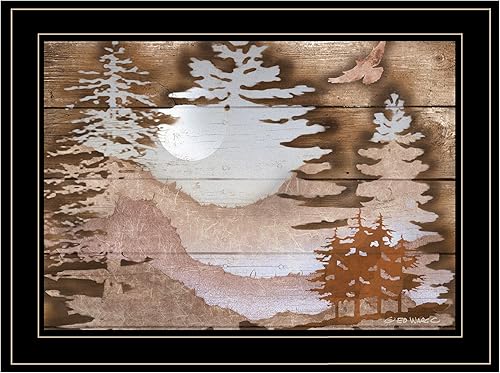 Miniatura 1 de Trendy Decor4U Outdoors II by Ed Wargo Arte de pared impreso 19 pulgadas x 15 pulgadas marrón