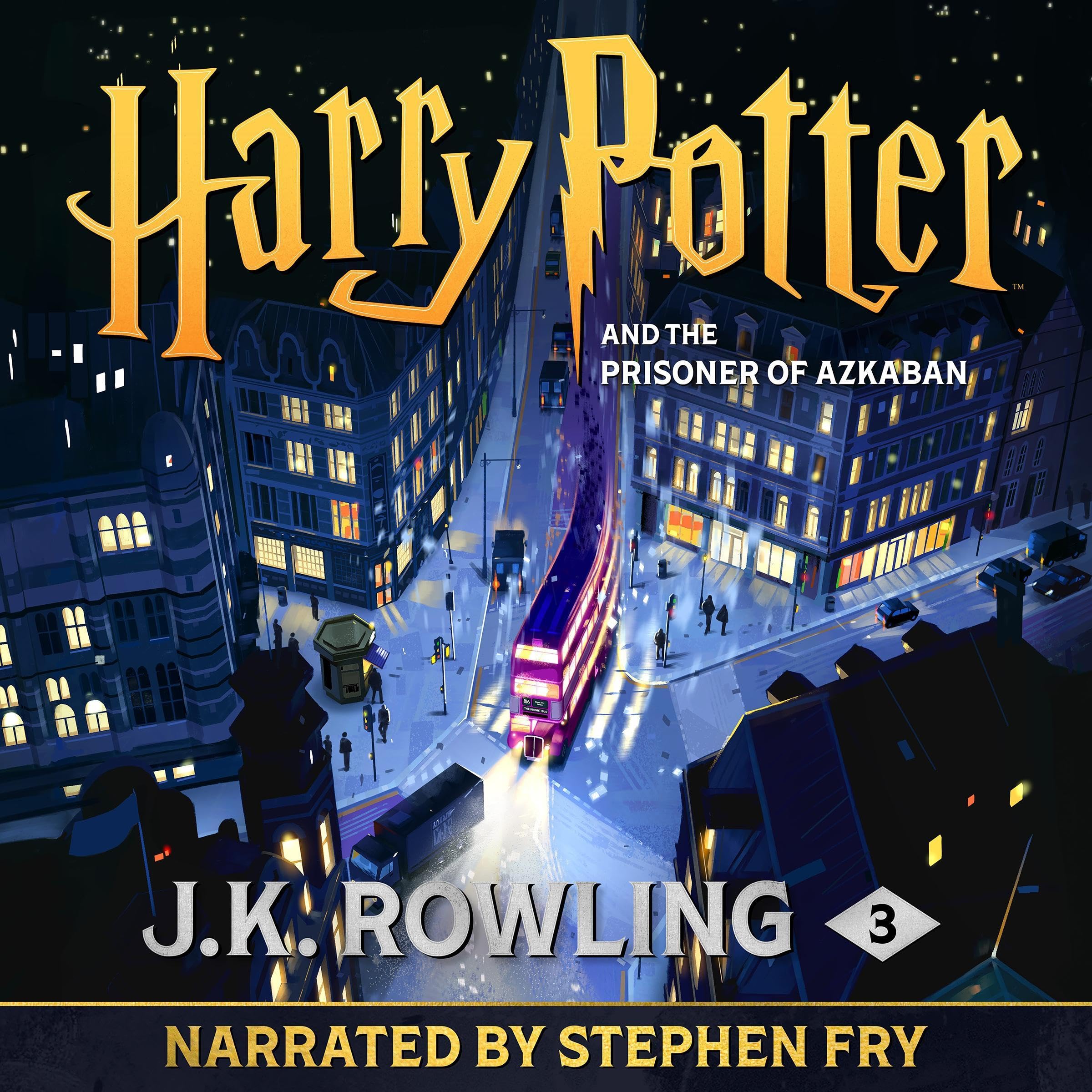 Cover art for Harry Potter and the Prisoner of Azkaban (Narrated by Stephen Fry)