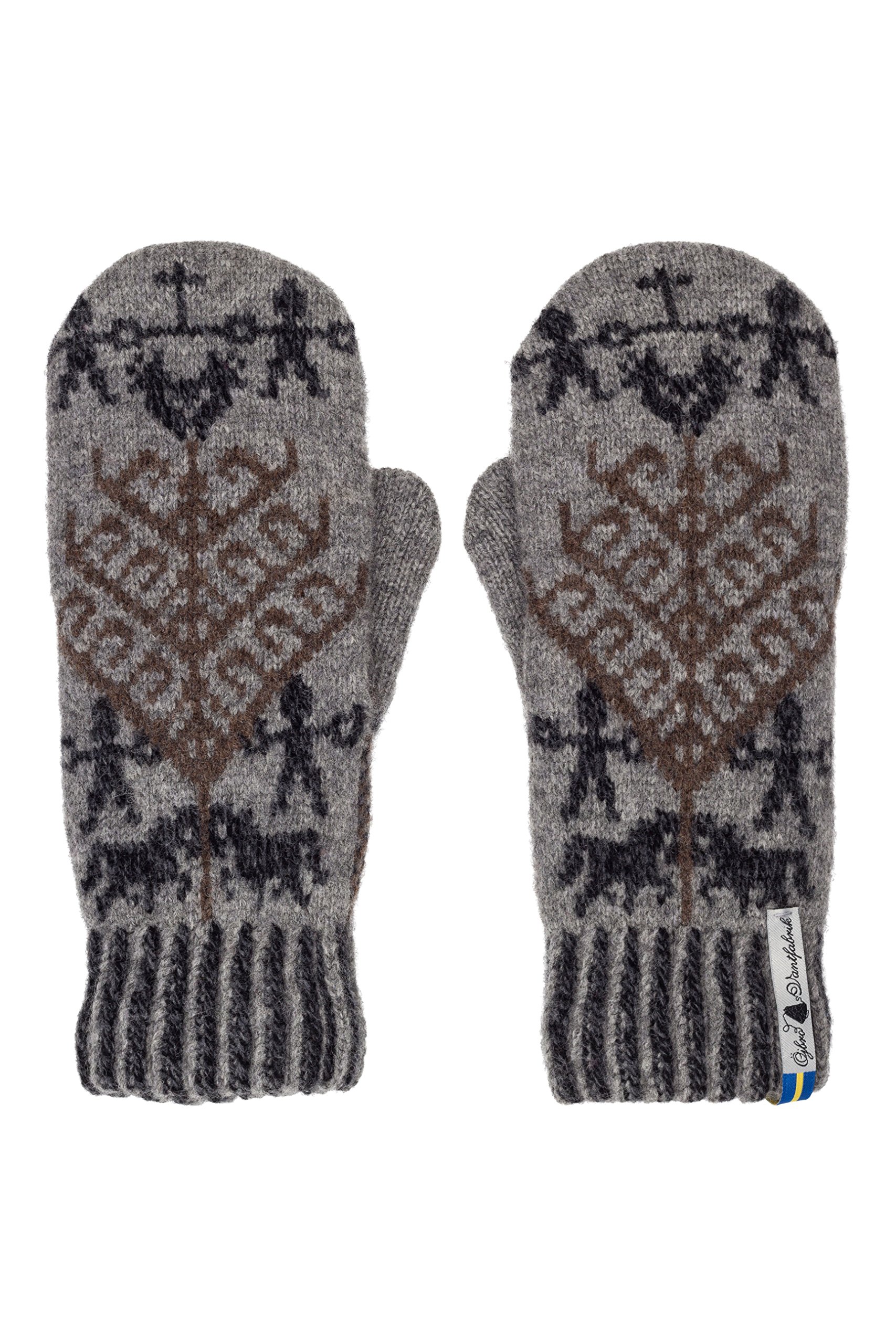 Öjbro Swedish 100% Merino Wool Mittens