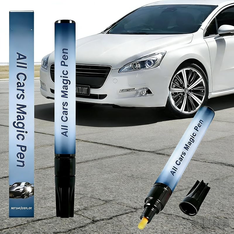 BAOSROY Carfix Penna Antigraffio,Rimuovi Graffi Auto,Penna Ritocco Carrozzeria,All Cars Magic Pen,Penna Antigraffio,Pen Riparazione Graffi Auto Moto,Impermeabile Asciugatura Rapida,(1pc)