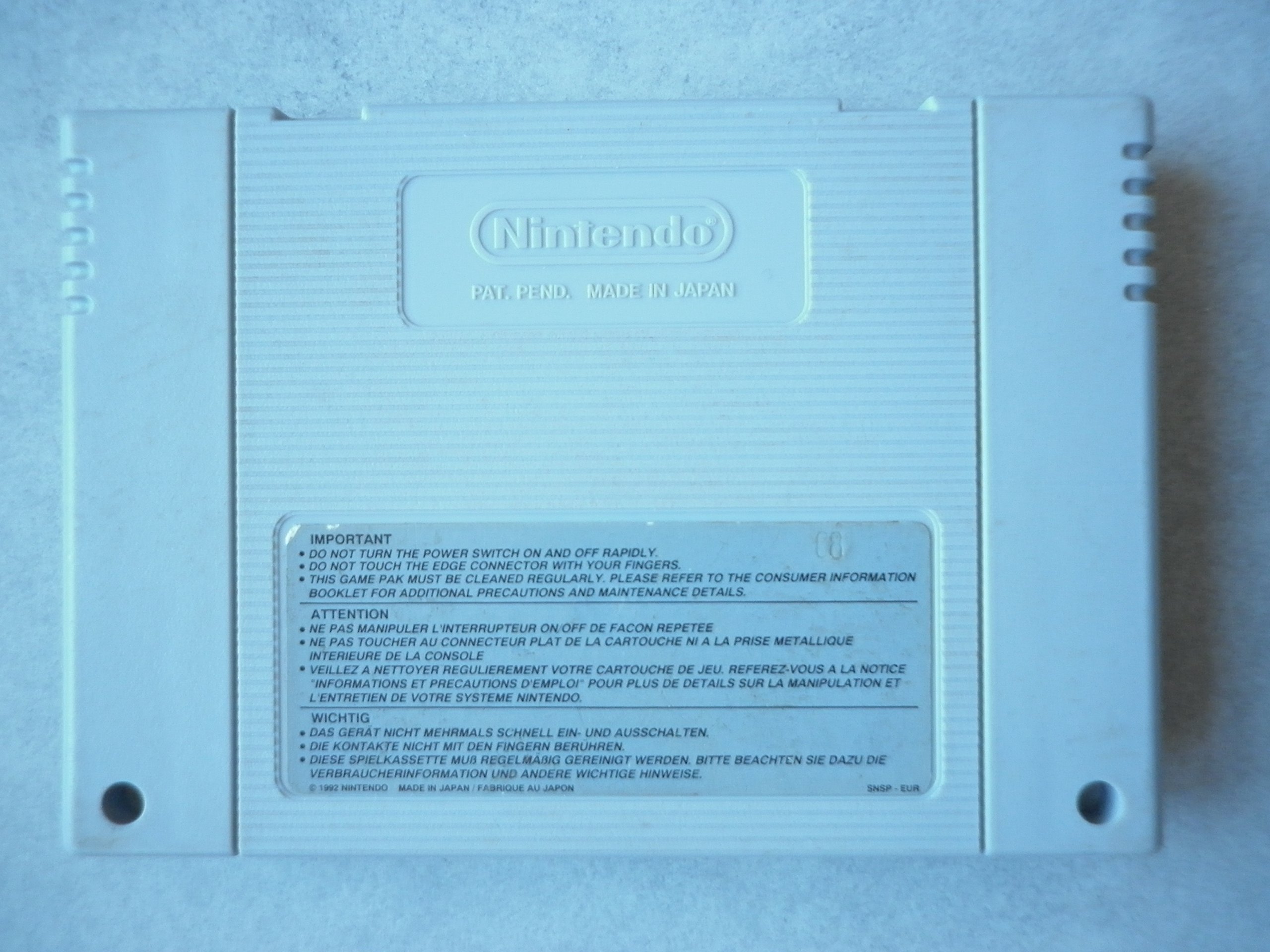 Sparkster [Super Nintendo | Nintendo Super NES]