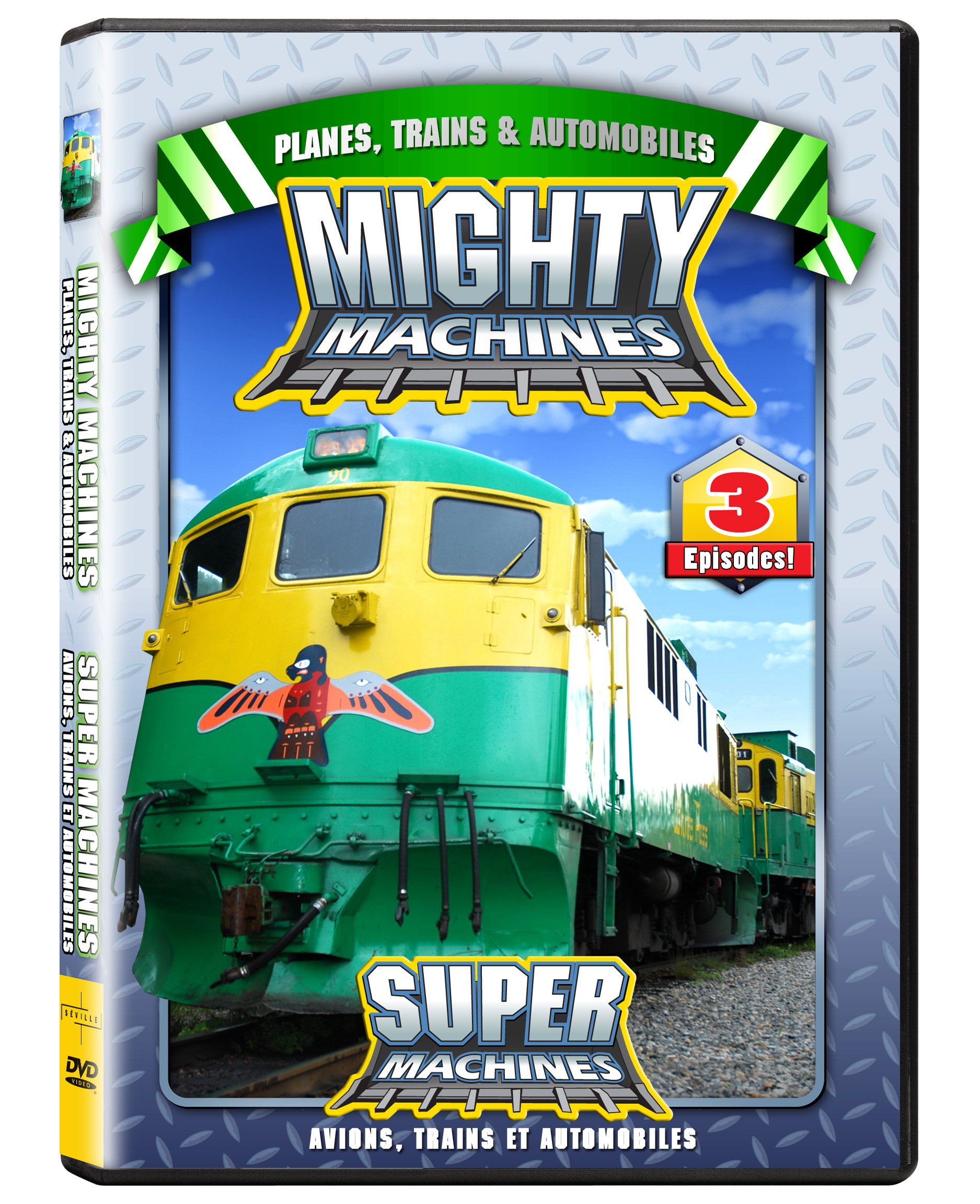Mighty Machines - Planes, Trains, and Automobiles / Super Machines - Avions, Trains et Automobiles (Bilingue) (Bilingual) [DVD]