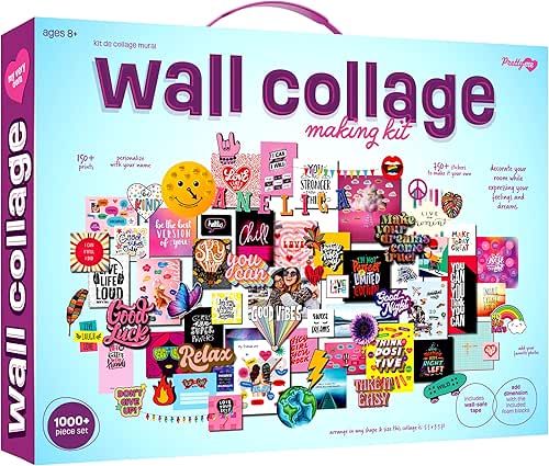Pretty Me Wall Collage Kit for Teen & Tween Girls