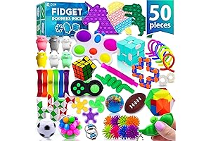 50 Pcs Fidget Toys Pack - the Child Toy That Never Quits