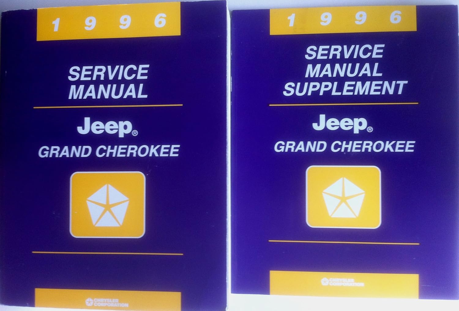 1996 Jeep Grand Cherokee 2Vol. Set of Factory Dealer Shop Repair