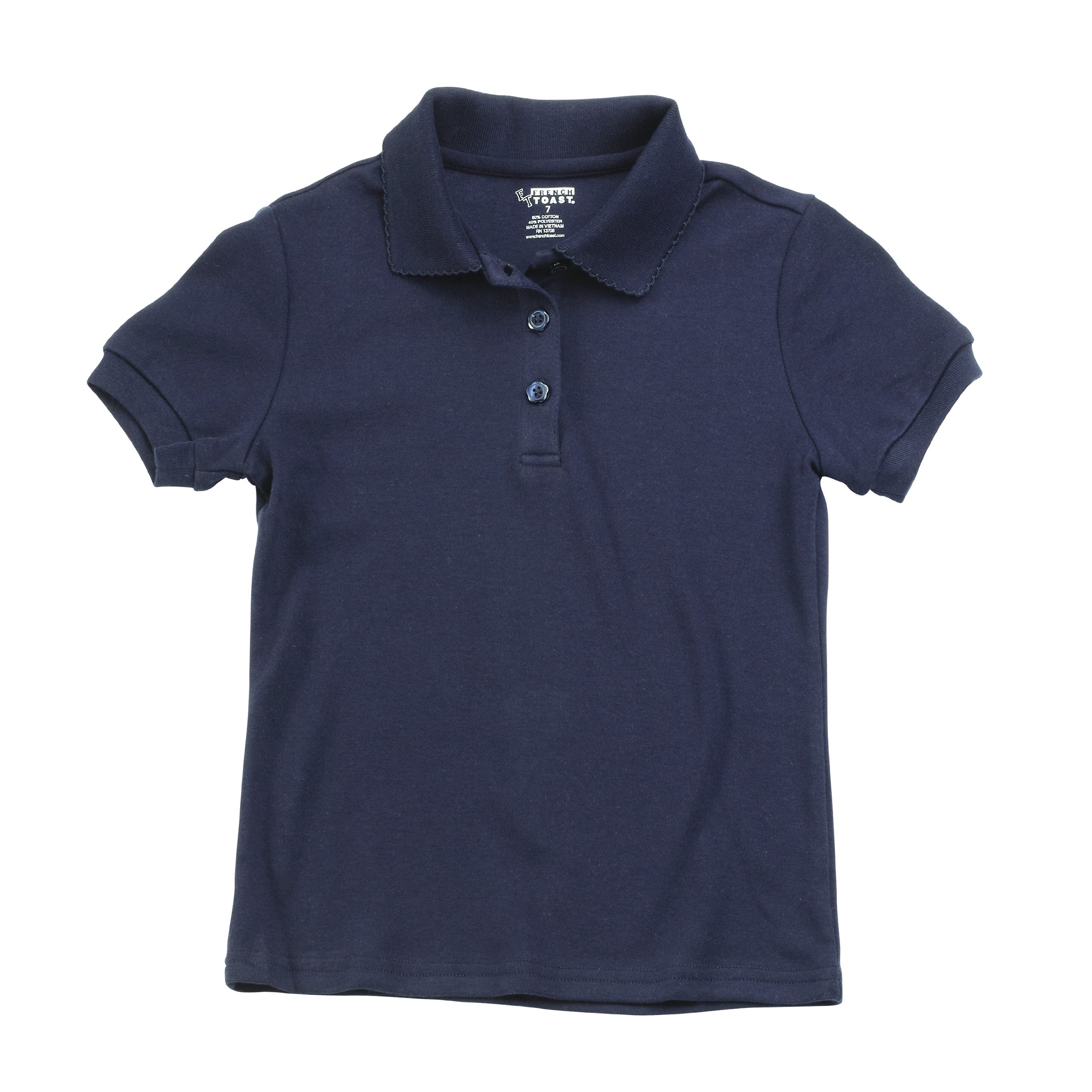 Uniforme scolaire en interlock haut de gamme avec col picot