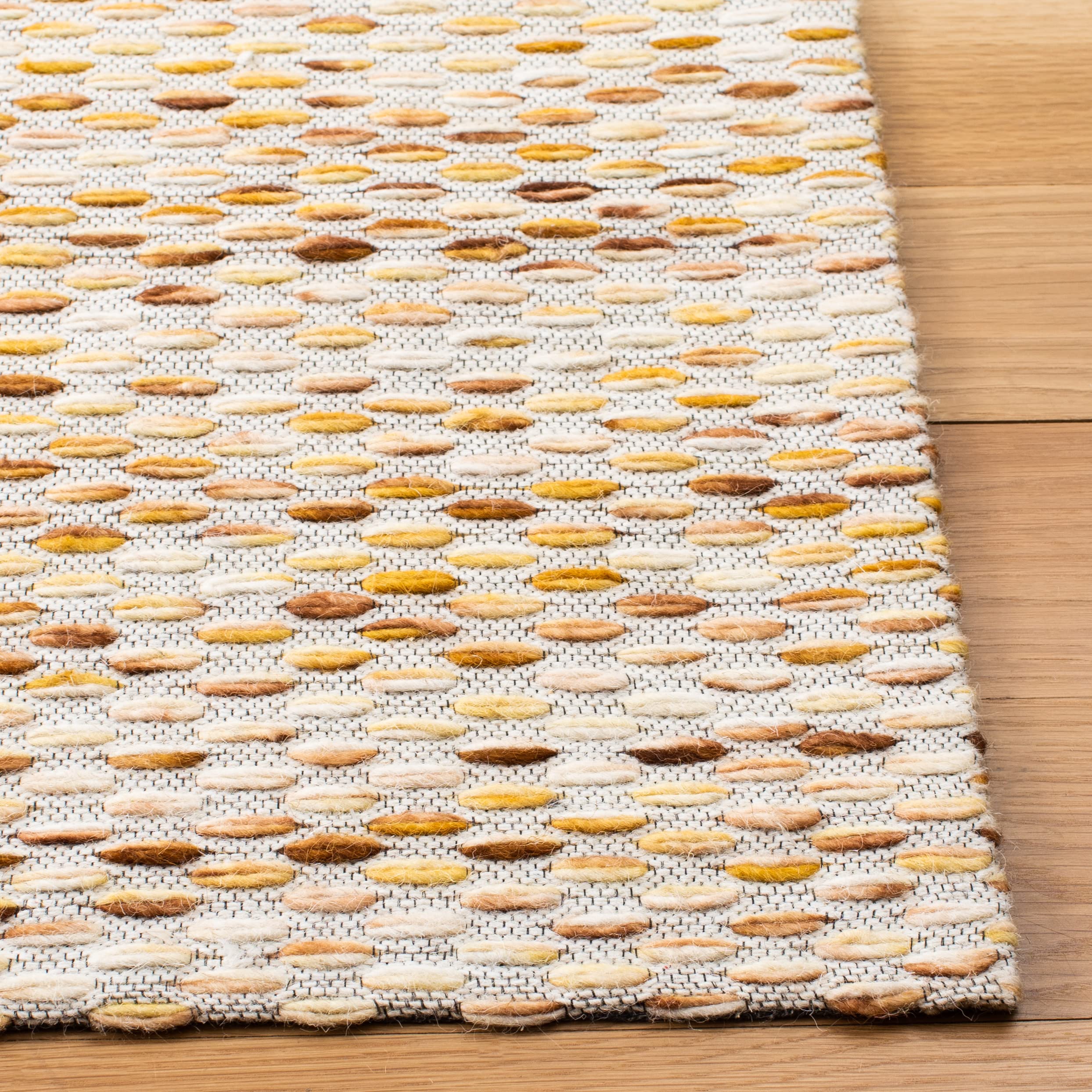 SAFAVIEH Tappeto Runner Marbella – 7,6 X 20,3 Cm – Fatto A Mano In Lana – Avorio – Per Corridoio, Ingresso O Zona Passaggio - 3
