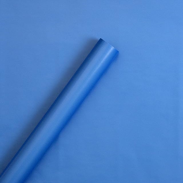 Hallmark Multi-Occasion 'Sky Blue' Wrapping Paper - 2m Roll (Birthday, Father's Day)