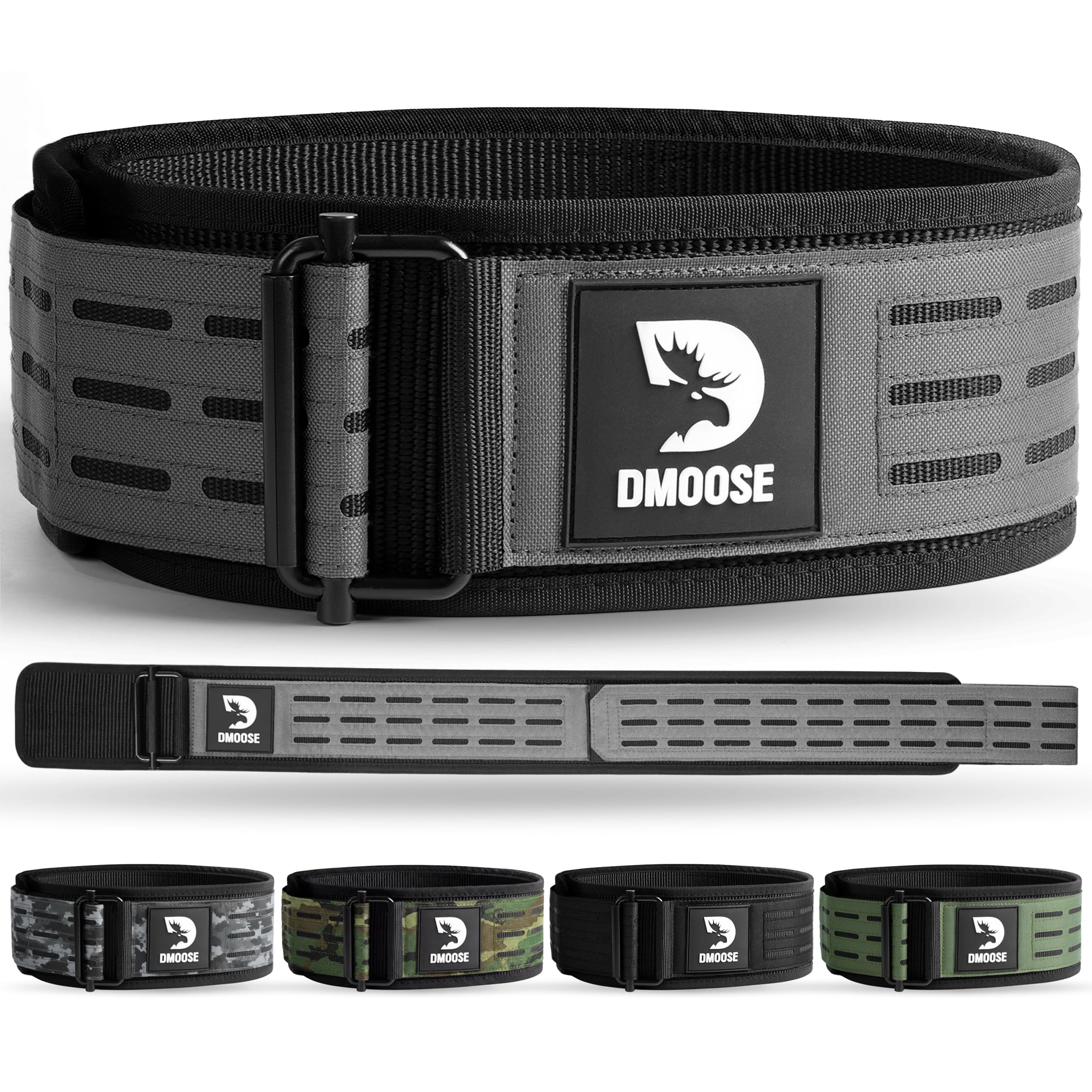 DMoose Fitness Auto Locking Nylon Belt