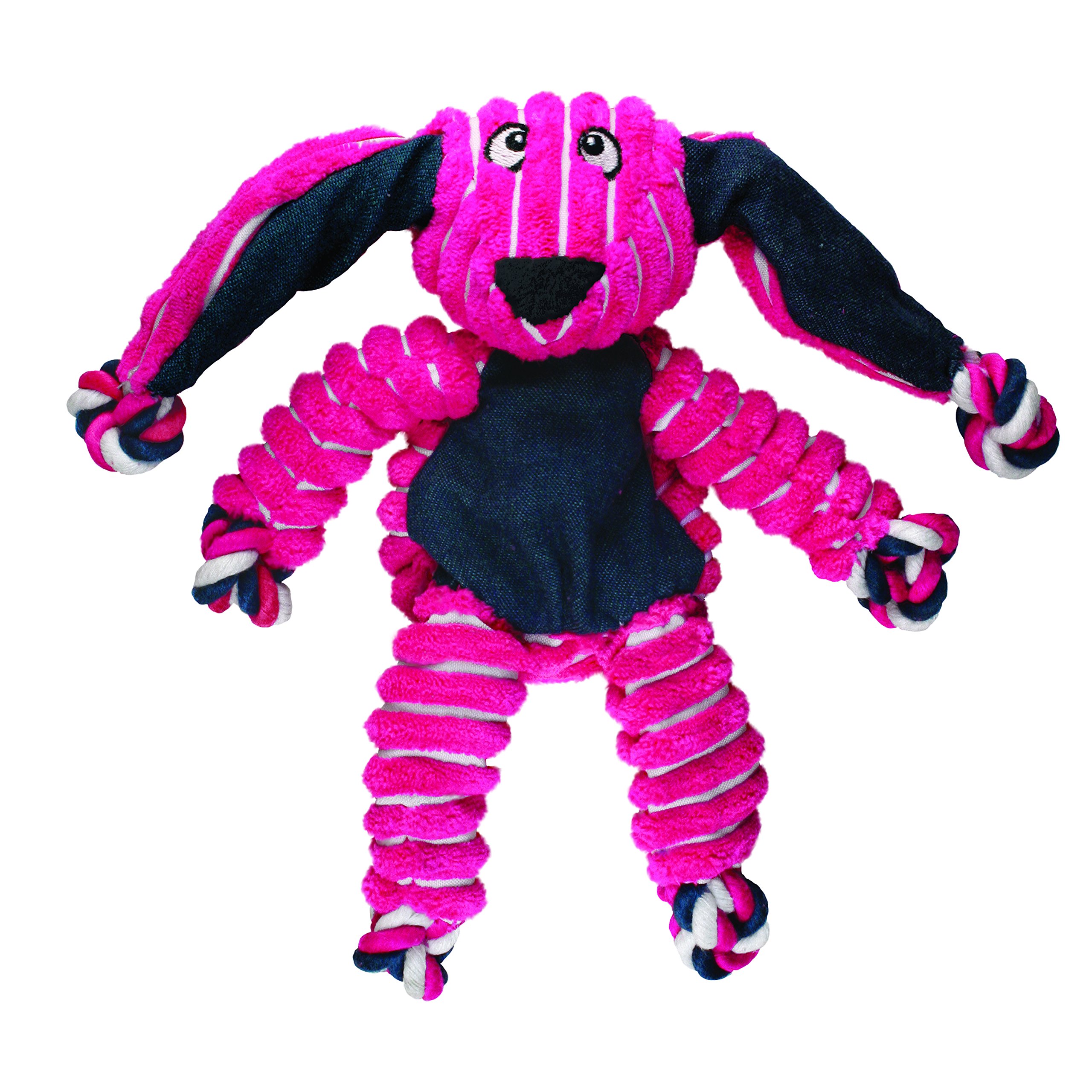 Floppy Knots Bunny - Internal Knotted Ropes and Minimal Stuffing for Less Mess - For Medium/Large Dogs