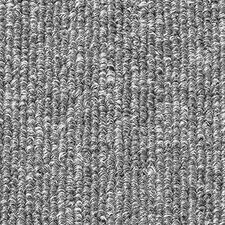 uyoyous 20 Stück Teppichfliesen 50 x 50 cm Fliesen mit Klebepatch Teppiche Bodenbelag Strapazierfähiger Teppichboden für Hause, Büro und Gewerbe (5㎡)