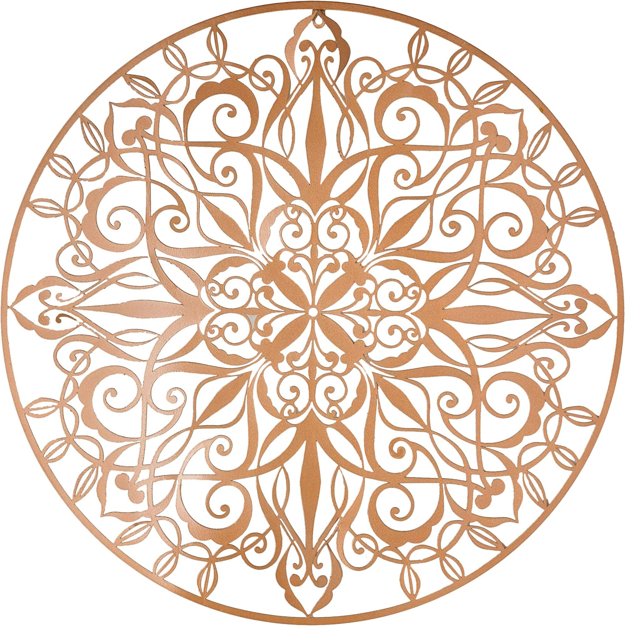 Art for the Home Rose Gold Copper Luxe Wire Wall Art