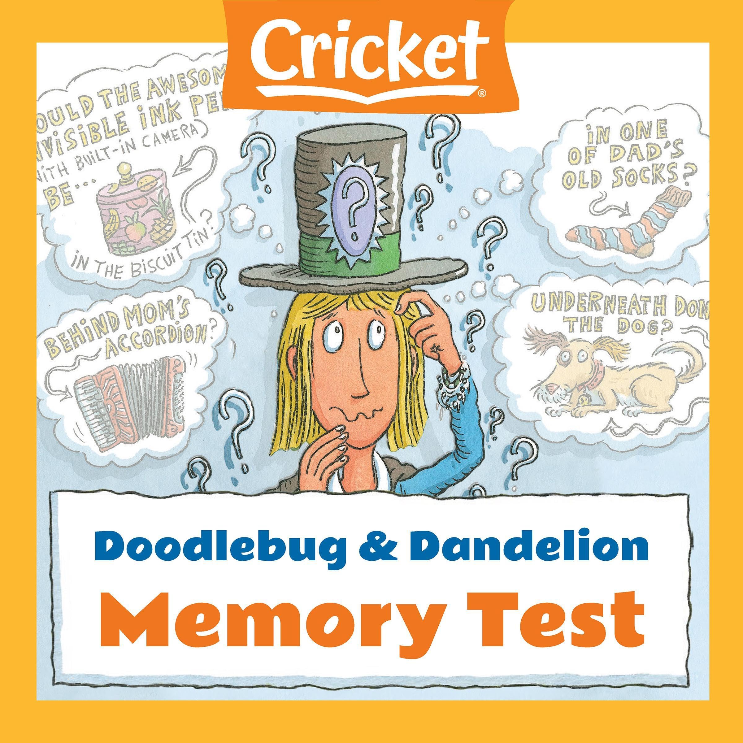 Doodlebug & Dandelion: Memory Test