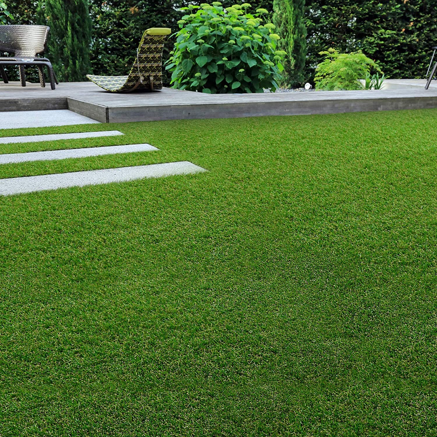 Floordirekt | Gazon Synthétique Artificiel - Rouleau Gazon Qualité Supérieure - Idéal pour Balcon, terrasse et Jardin | Différentes Tailles et épaisseurs | 26mm de Hauteur, Marbella, 200x600 cm
