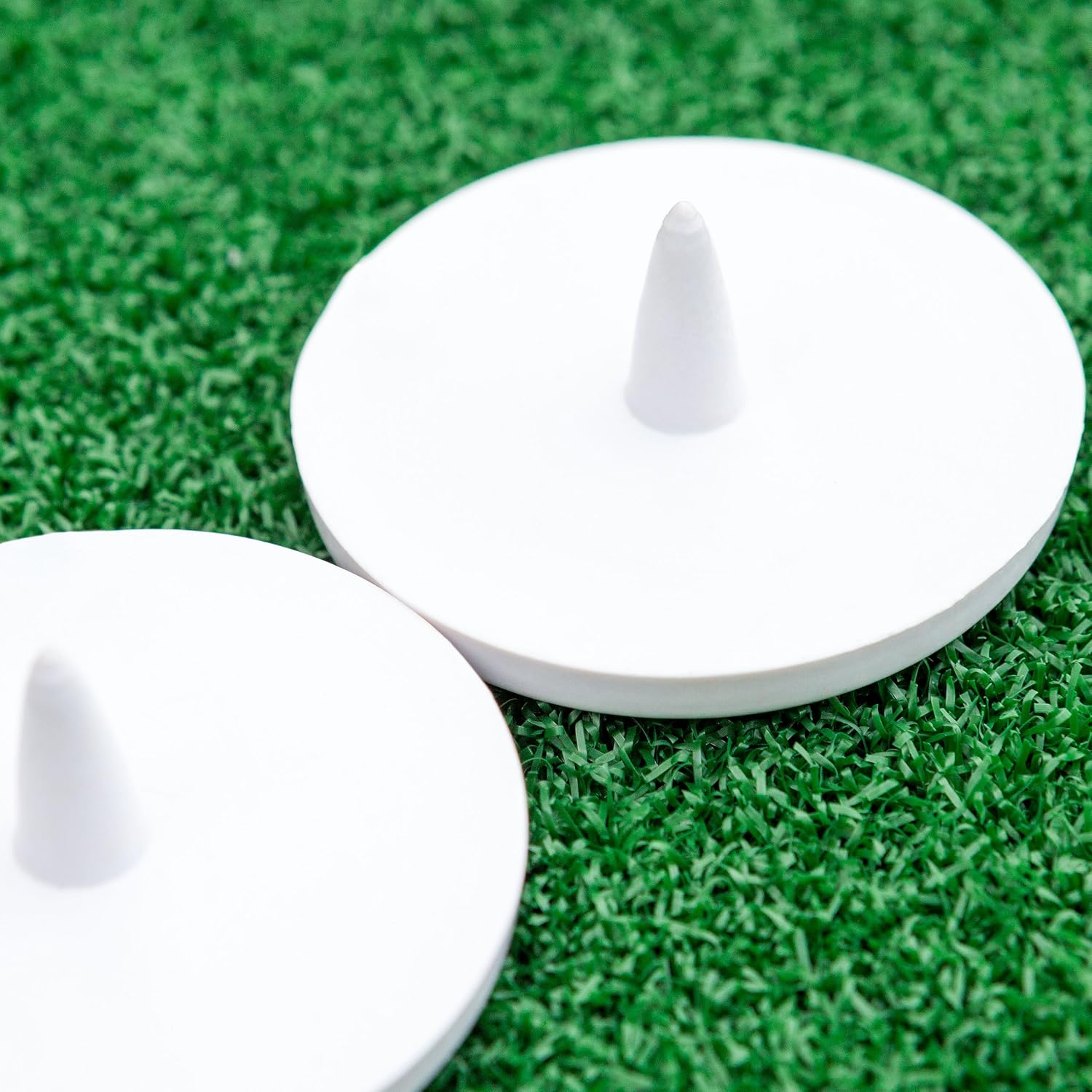 Net World Sports Bowlers Run Up Marker - Marking disc for Cricket [5 Pack]