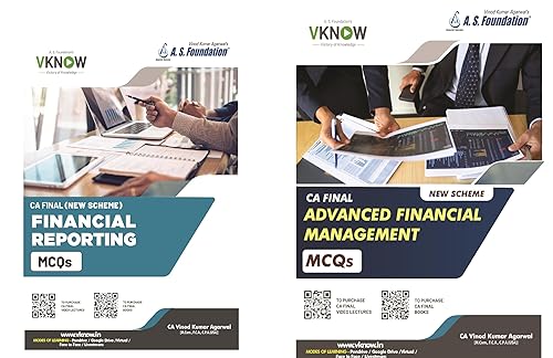 CA Final New Scheme FR &amp; AFM MCQ Book By CA Vinod Kumar Agarwal