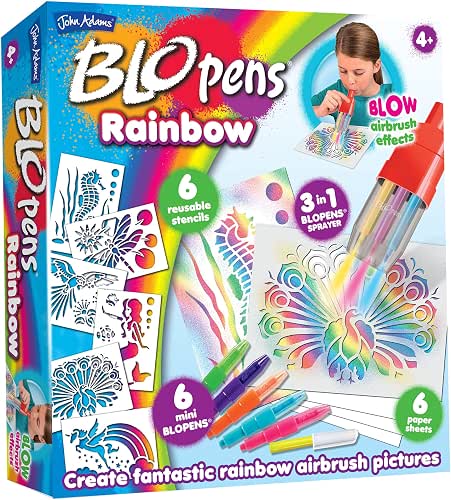 John Adams | BLOPENS® Rainbow: Create fantastic rainbow airbrush pictures