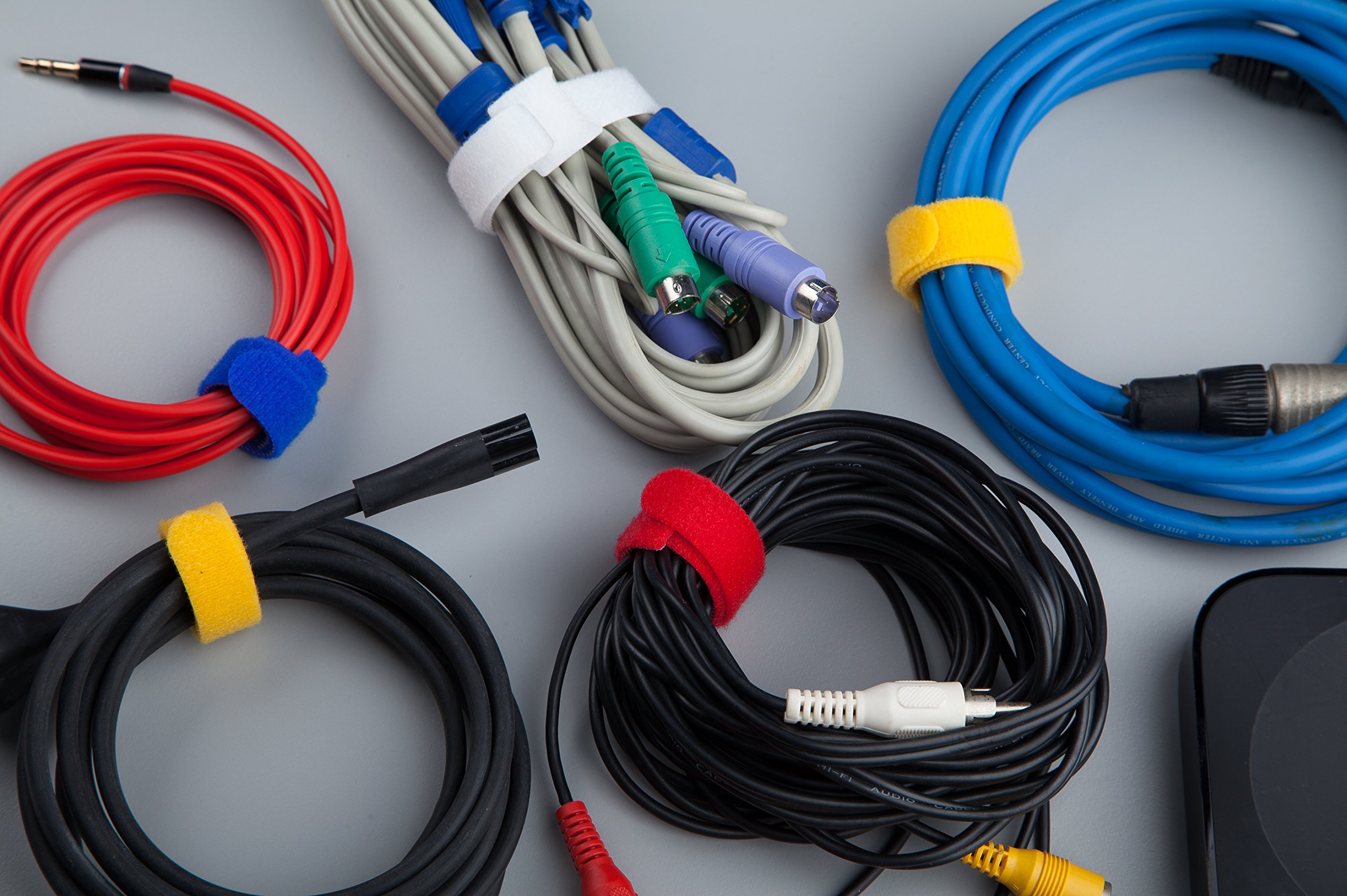 GW Kabelbinder-Technik GTV-200HD/50WHT Hook and Loop Cable Fastener, Weiss - Image 3