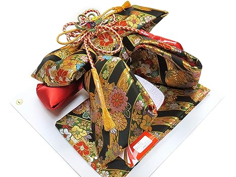 七才　着物と帯　ハコセコセット　だらり帯付き はこせこ セット 七五三 女性着物帯・浴衣帯 | 通販・人気