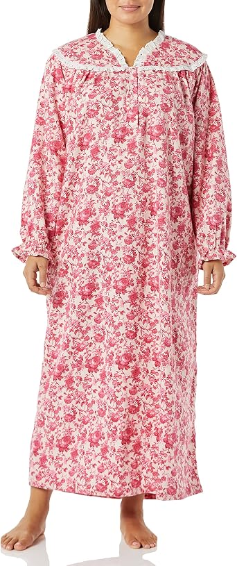 AmeriMark Long Flannel Nightgown for 