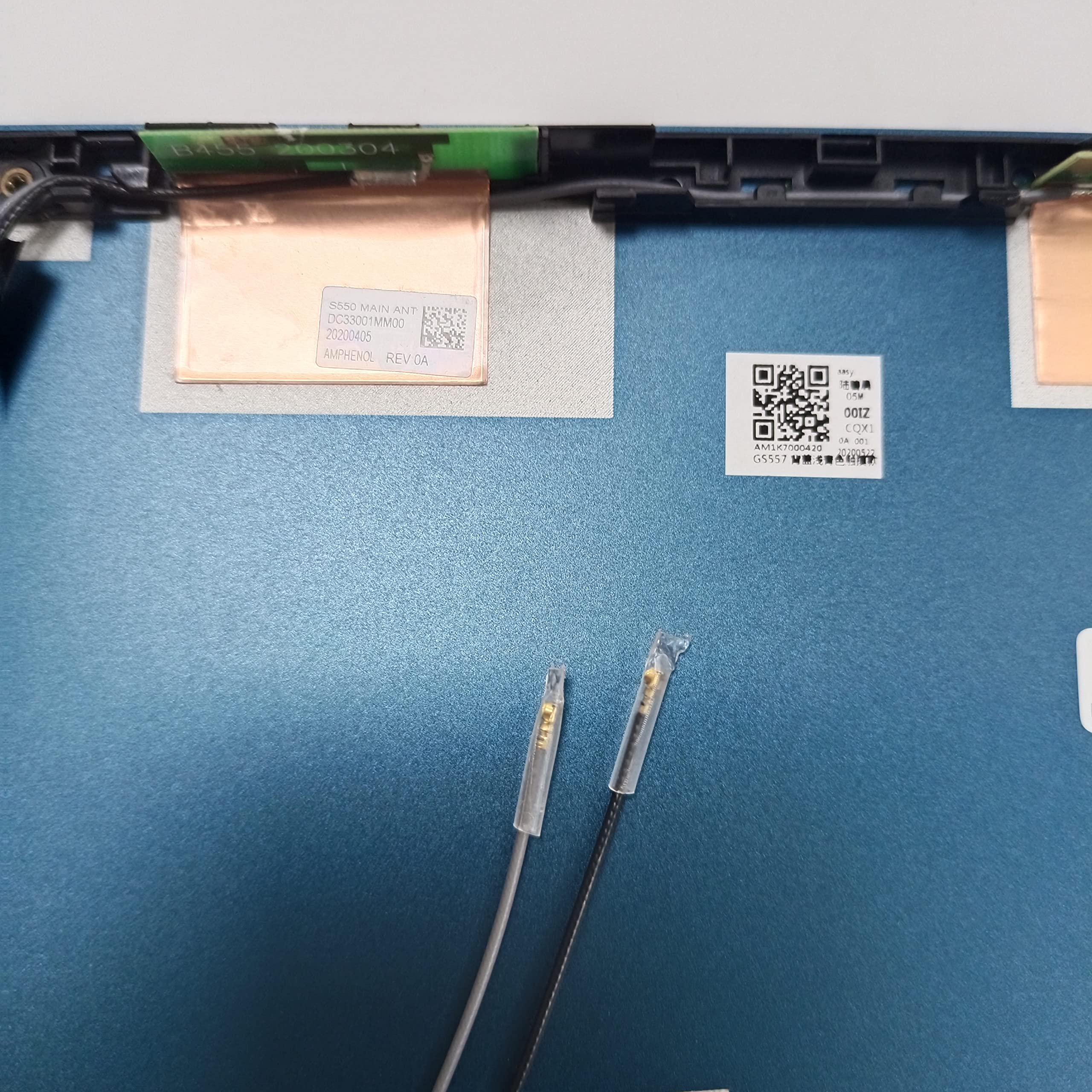 Ersatzdeckel für Lenovo Ideapad 5 15IIL05 15ITL05 15ARE05 5CB0X56075 AM1K7000120 AM1K7000320 AM1K7000420 Blau