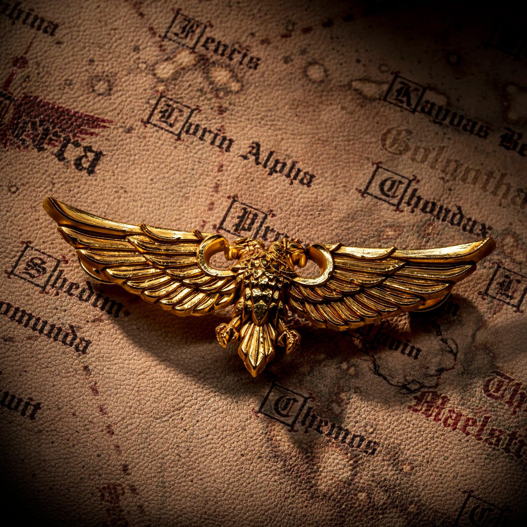 Starforged Warhammer 40K Imperial Aquila of Sanctuary broszka akcesoria przypinka odznaka