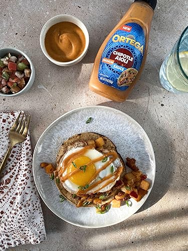 Miniatura 6 de Ortega Salsa cremosa para tacos, alioli de chipotle, 9 onzas