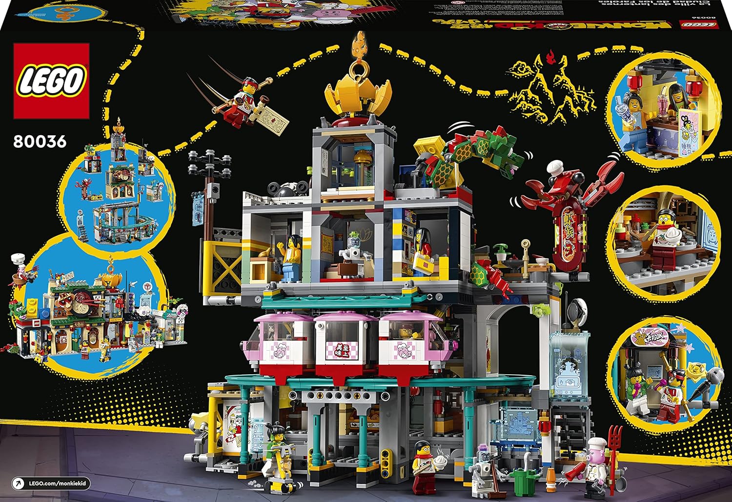 LEGO Monkie Kid 80036 - The City of Lanterns
