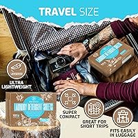 Vista 7 de Potenciadores de aroma para lavadora, aroma de limón silvestre y hojas de detergente para ropa sin perfume, 100 cargas