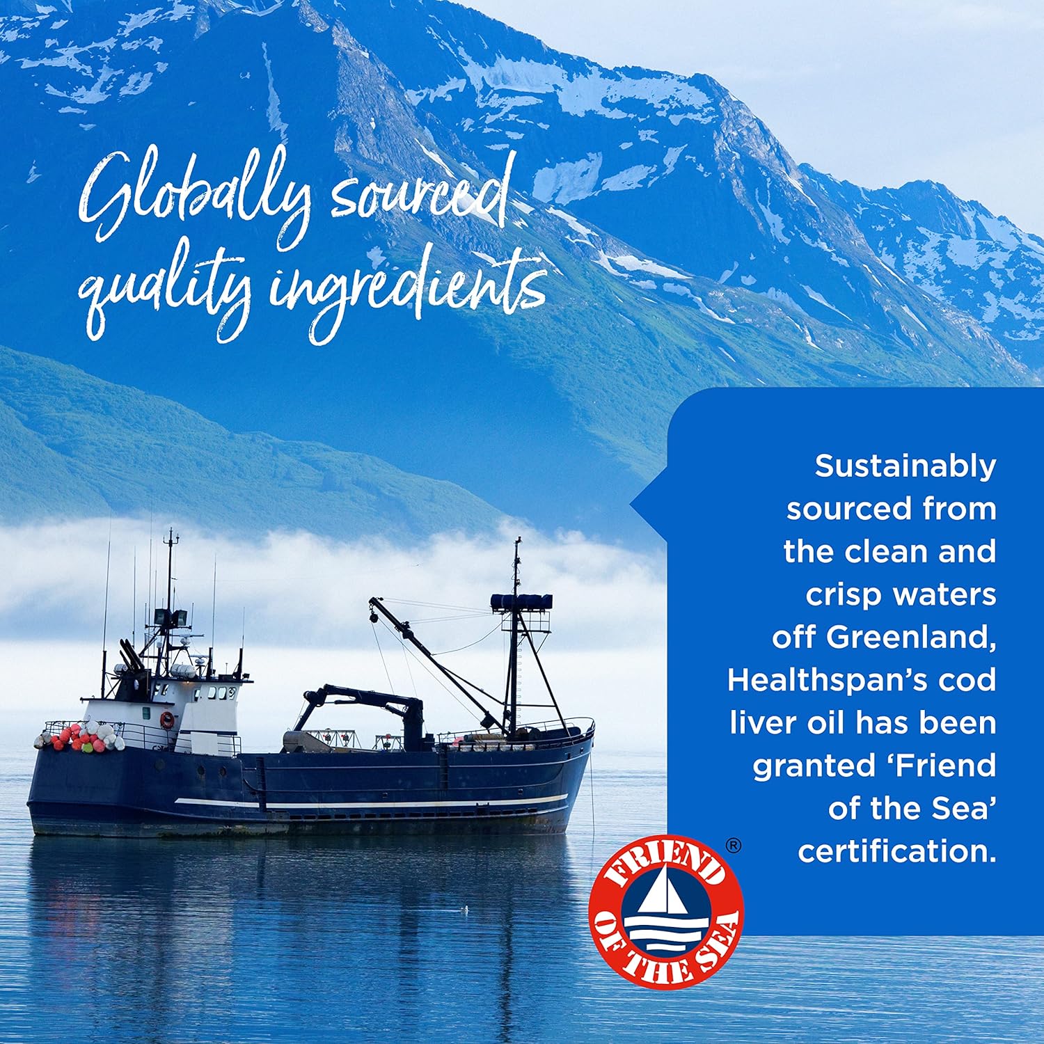 Buy Healthspan Cod Liver Oil 1,000mg (240 Capsules) Rich in Omega 3