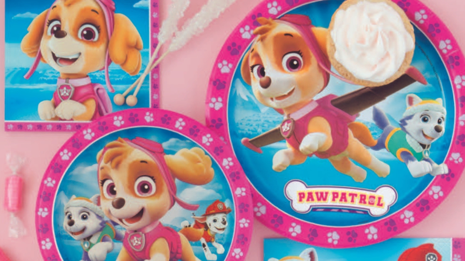 Unique Paw Patrol Lot De 16 Sacs à Friandises Paw Patrol Pour