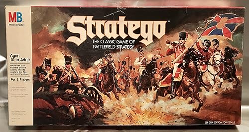 Milton Bradley Stratego - El clásico juego de estrategia de campo de batalla Edición 1986