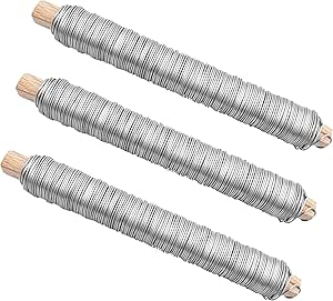 Inter Flowers Wickeldraht Set - 2 Spulen Grün 0,65mm