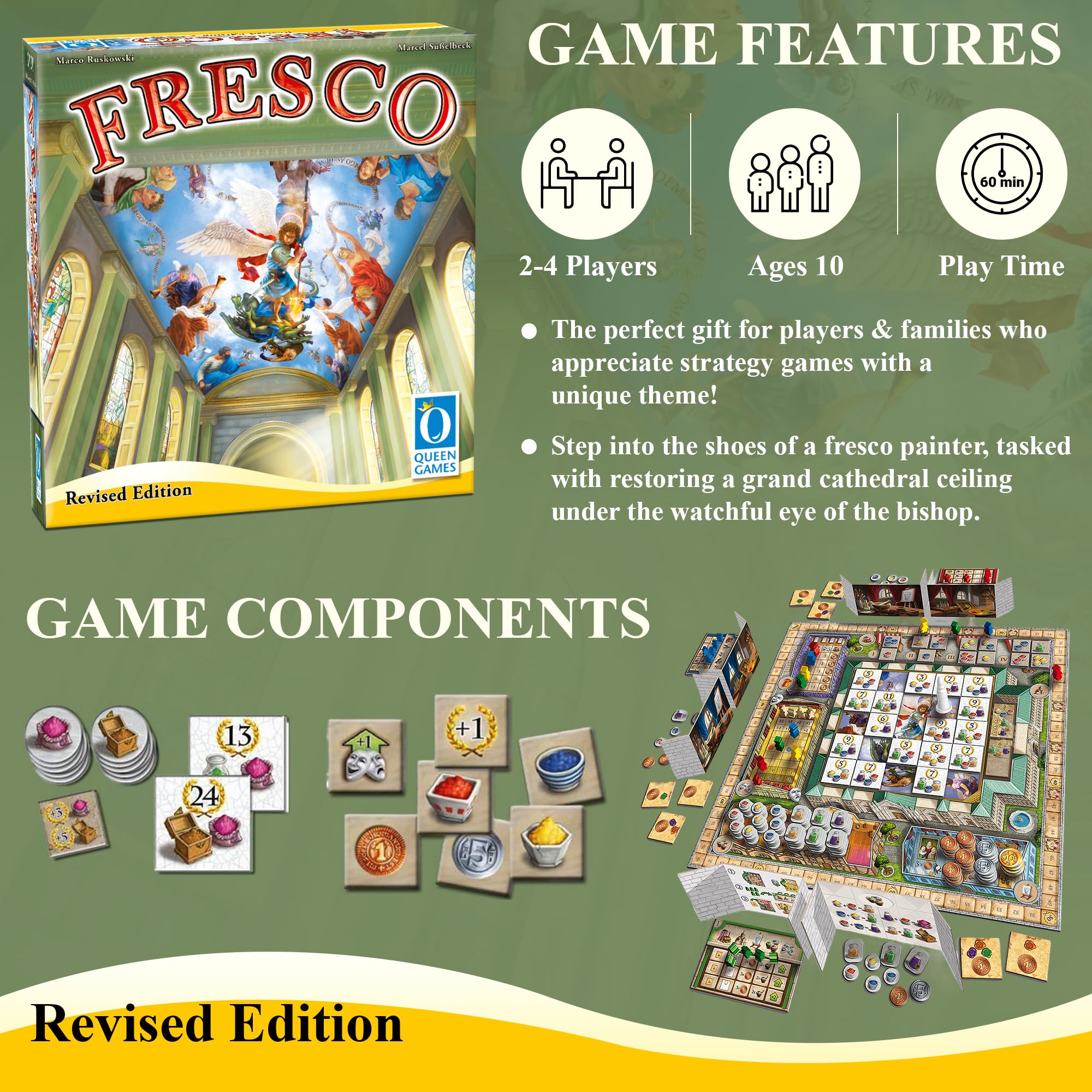 Queen Games 40011 Accessori, Multicolore