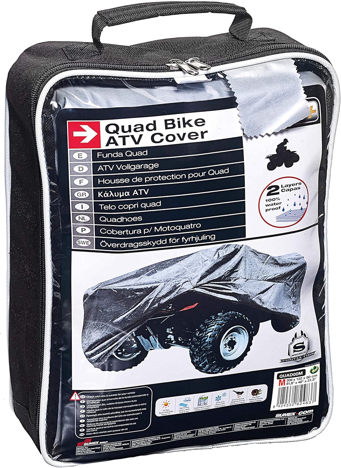 Amazing 🔥 SUMEX QUAD00M ATV/Quad-Bike Cover Medium